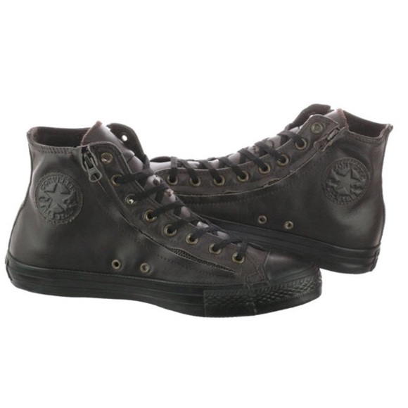 Converse Other - CONVERSE MENS LEATHER CHUCK TAYLOR BROWN SHOES